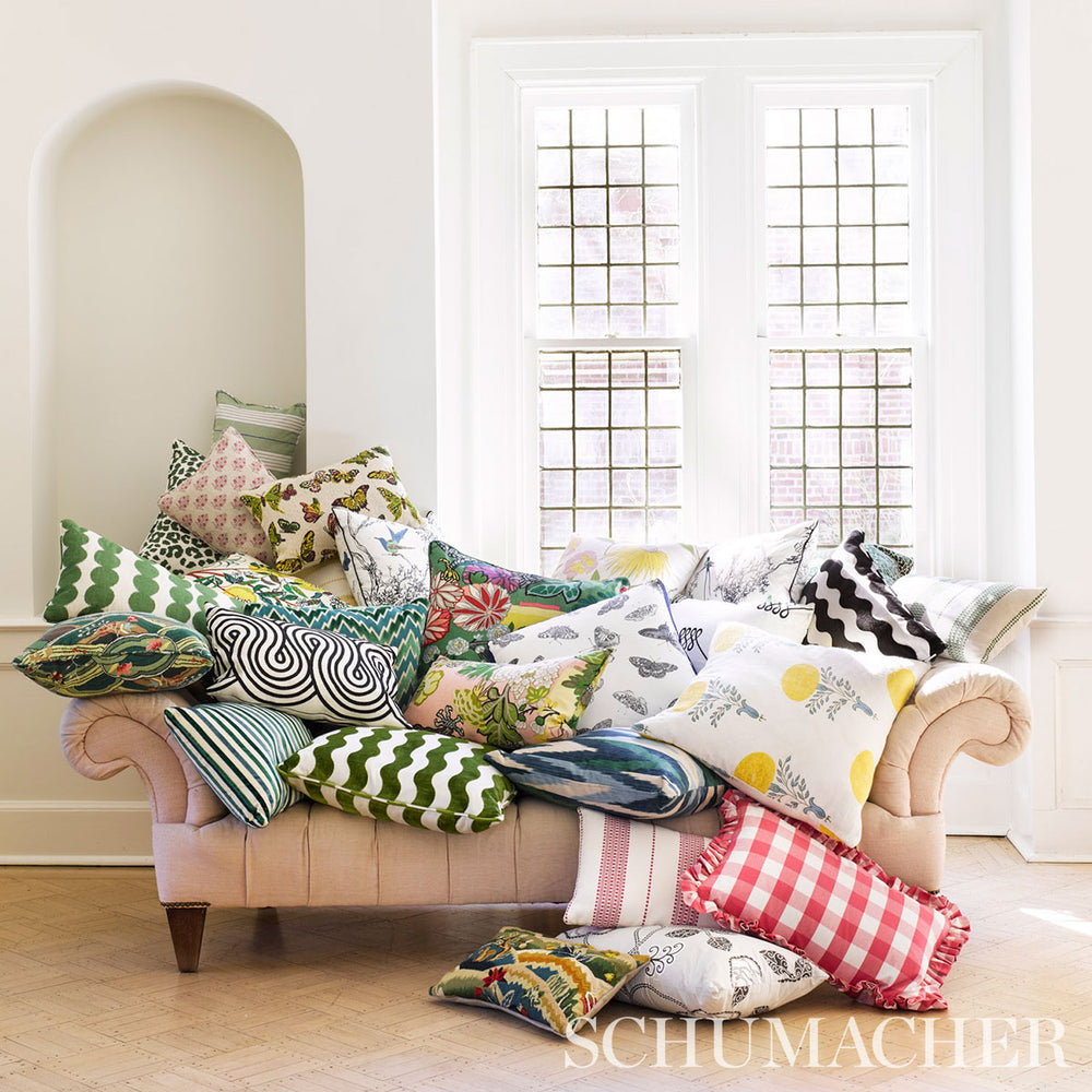 Chiang Mai Dragon Pillow | Blush