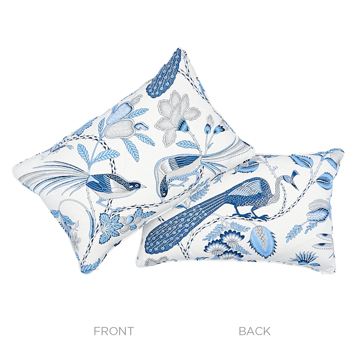 Campagne Pillow | Bleu & Gris