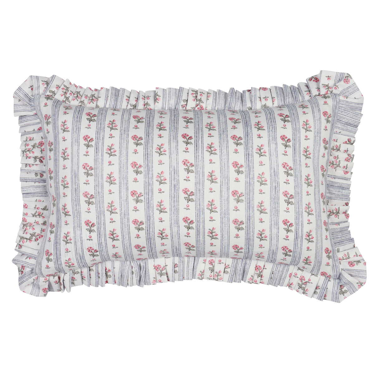 Cabanon Stripe Pillow | Rose