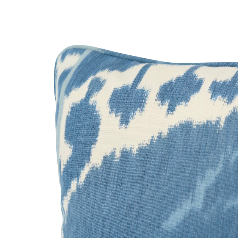 Samarkand Ikat Pillow | PORCELAIN