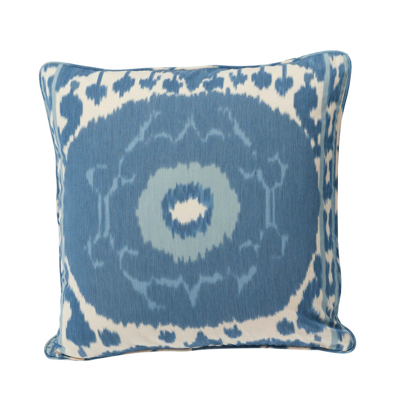 Samarkand Ikat Pillow | PORCELAIN