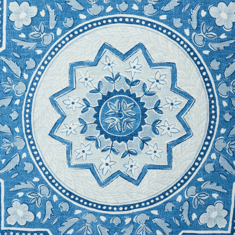 Montecito Medallion Pillow | Indigo