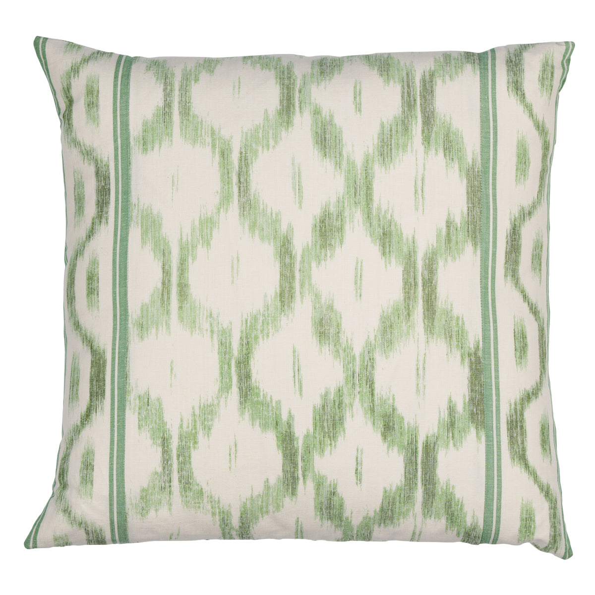 Santa Monica Ikat Pillow | Leaf Green
