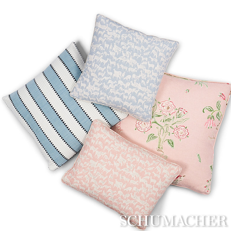 Magical Menagerie Pillow | Blush