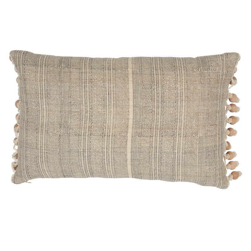 Mohave Pillow | Natural & Black