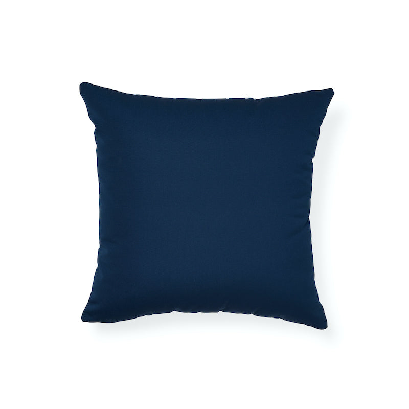 Iconic Leopard I/O Pillow | Navy