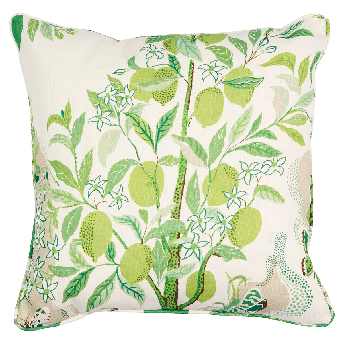 Citrus Garden Indoor/Outdoor Pillow | Leaf