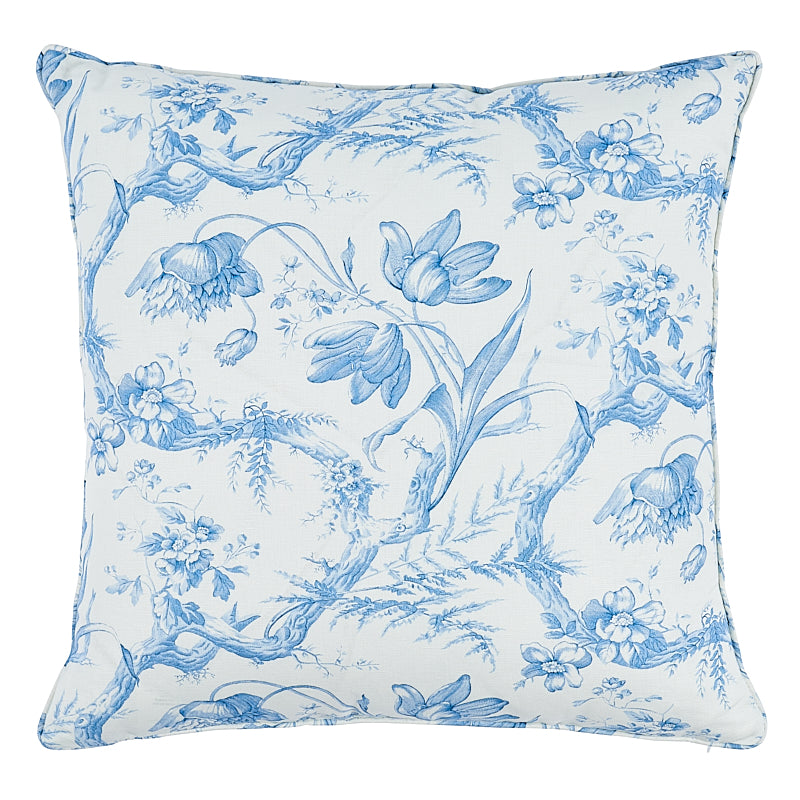 Toile de Fleurs Pillow | Delft