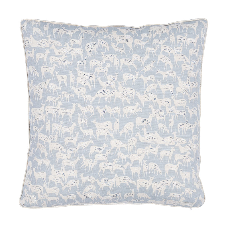 Fauna Pillow | Slate Blue