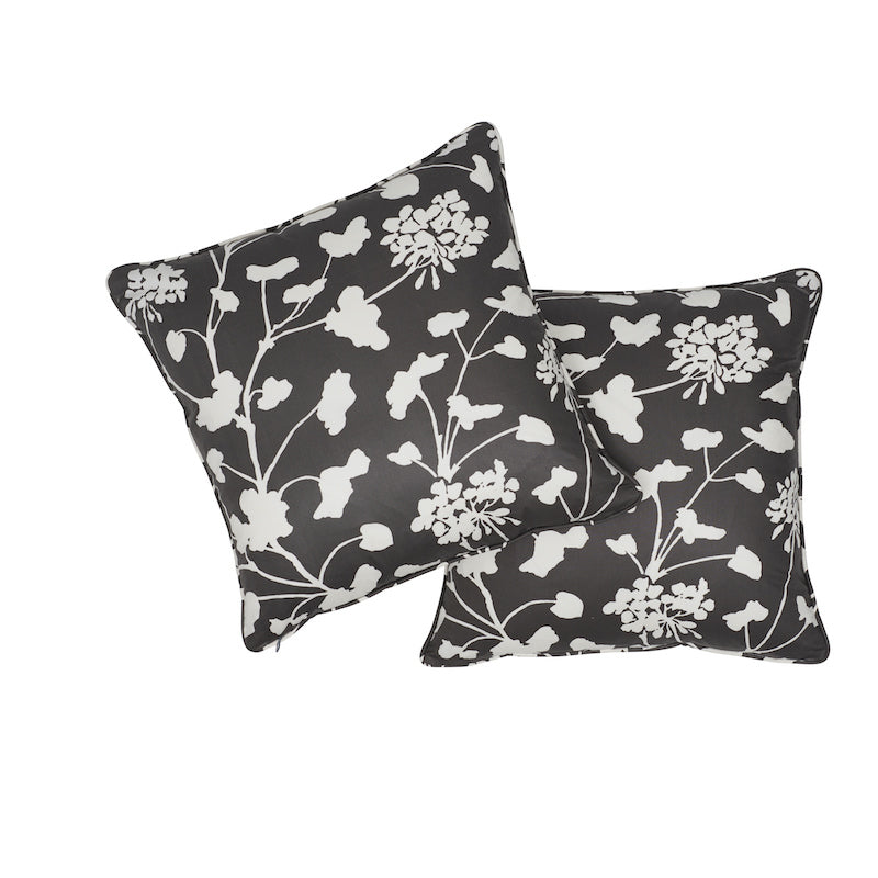 Pennick Chintz Pillow | Black