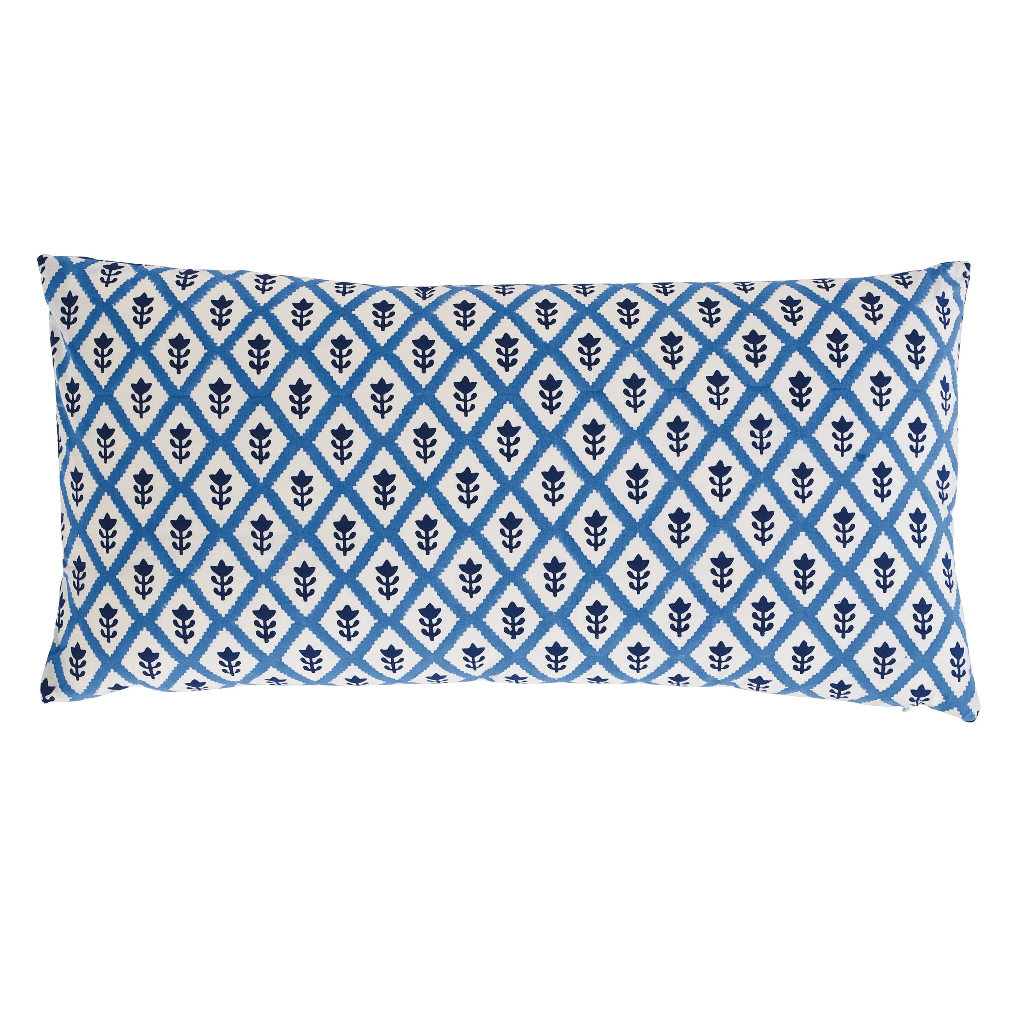 Bagru & Buti Pillow | Blue