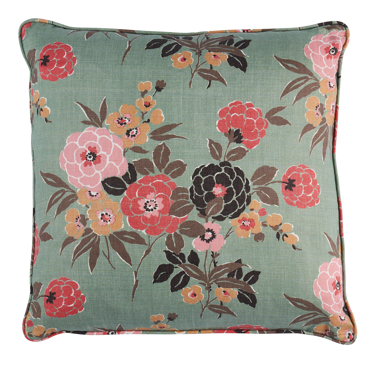 Valentina Floral Pillow | Green