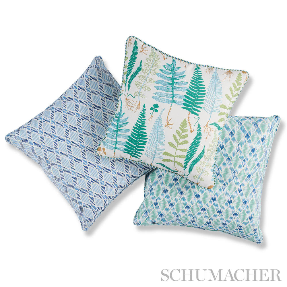 Halcott I/O Pillow | Aquamarine