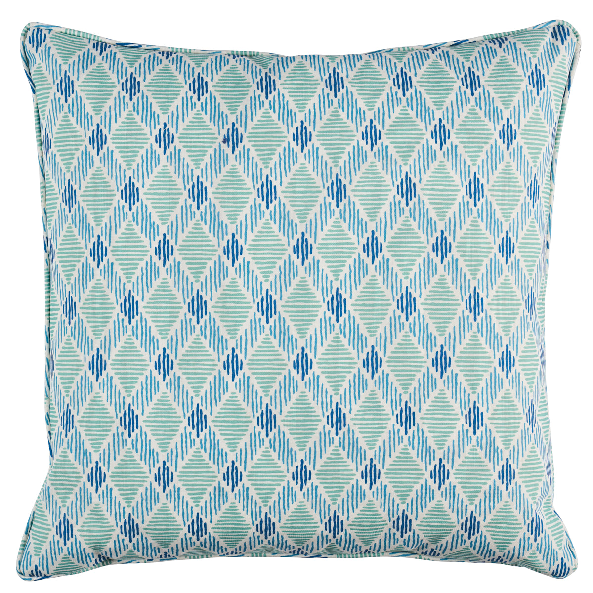 Dexter Indoor/Outdoor Pillow | Turquoise
