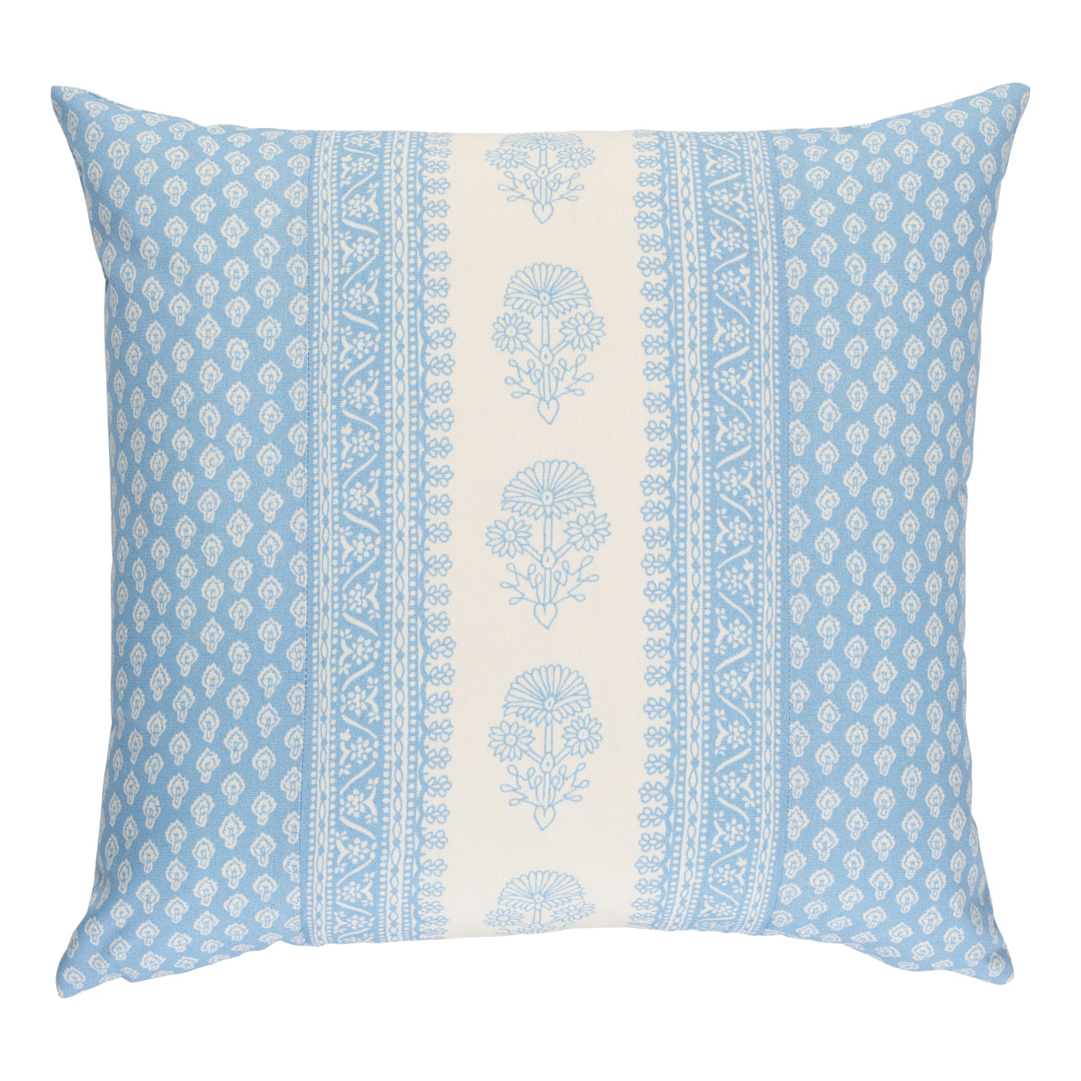 Hyacinth I/O Pillow | China Blue