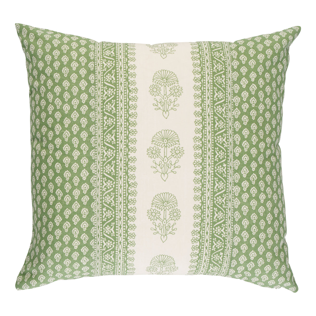 Hyacinth I/O Pillow | Leaf Green