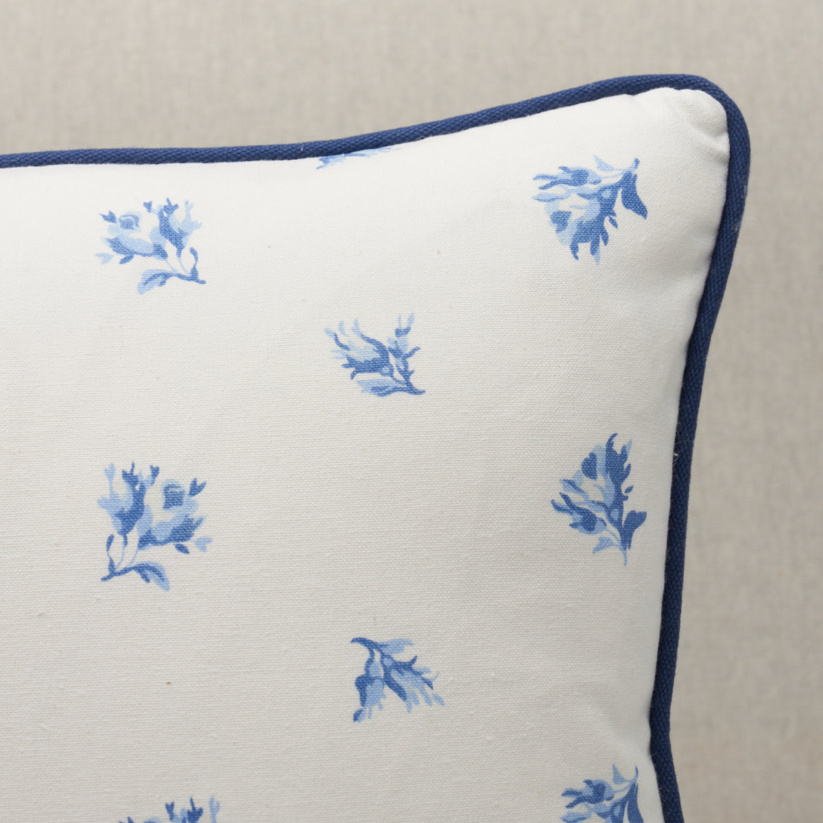 Margie Floral Pillow | Porcelain