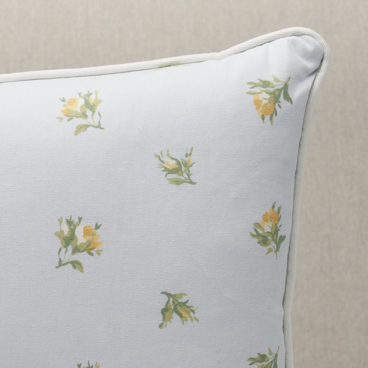 Margie Floral Pillow | Marigold