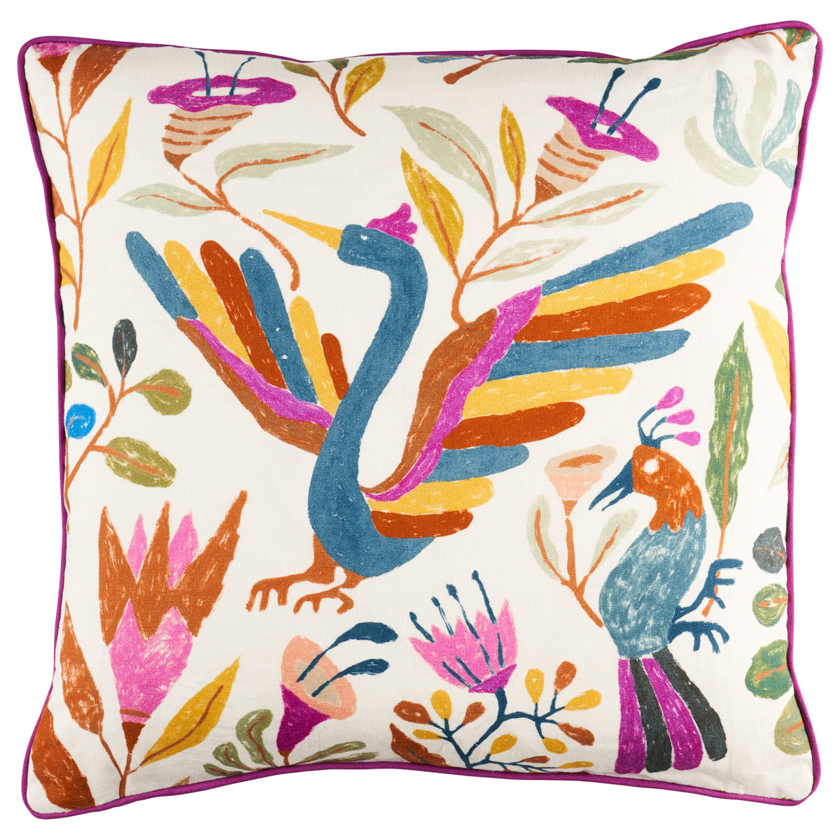 Canopy Pillow | Multi Birds