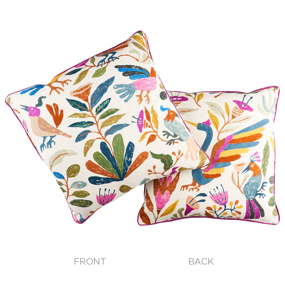 Canopy Pillow | Multi Birds