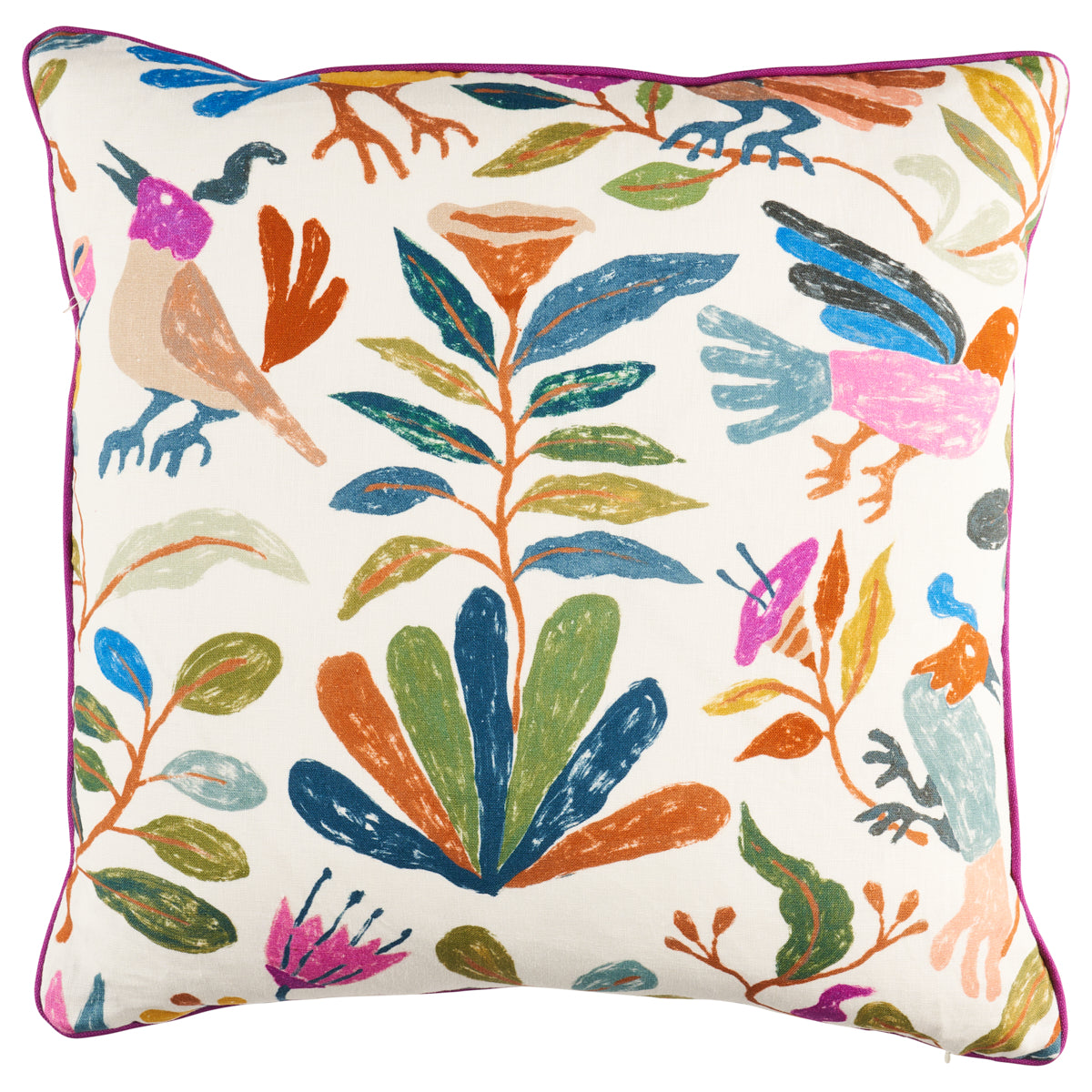 Canopy Pillow | Multi Birds