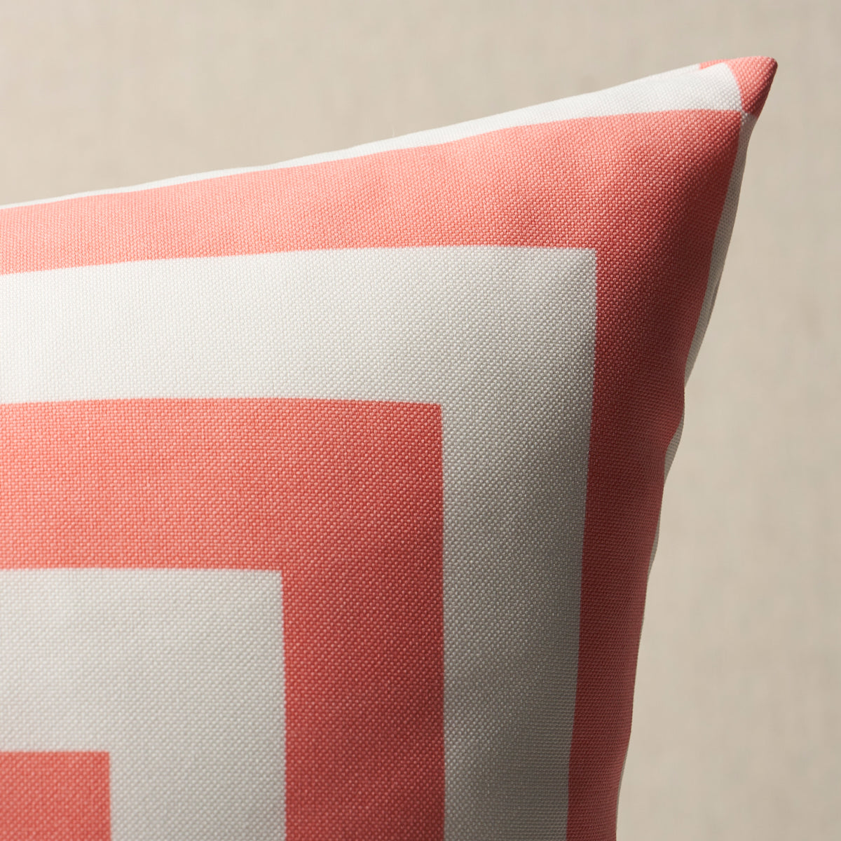 Roxbury I/O Pillow | Coral