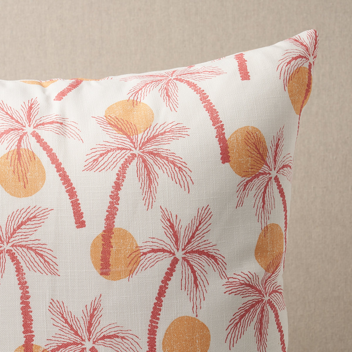 Clarabella Palm I/O Pillow | Citrus