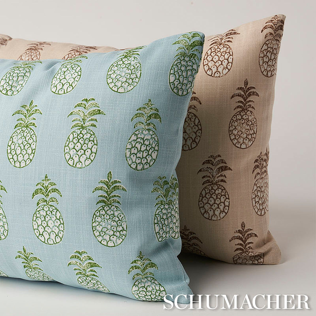 Piña Cove I/O Pillow | Aquamarine