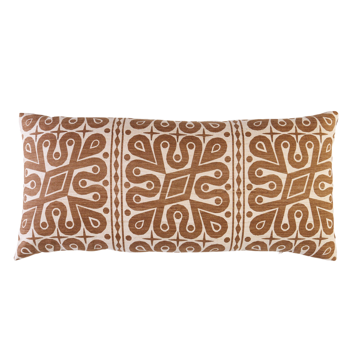 Borneo Silk Pillow | Brown