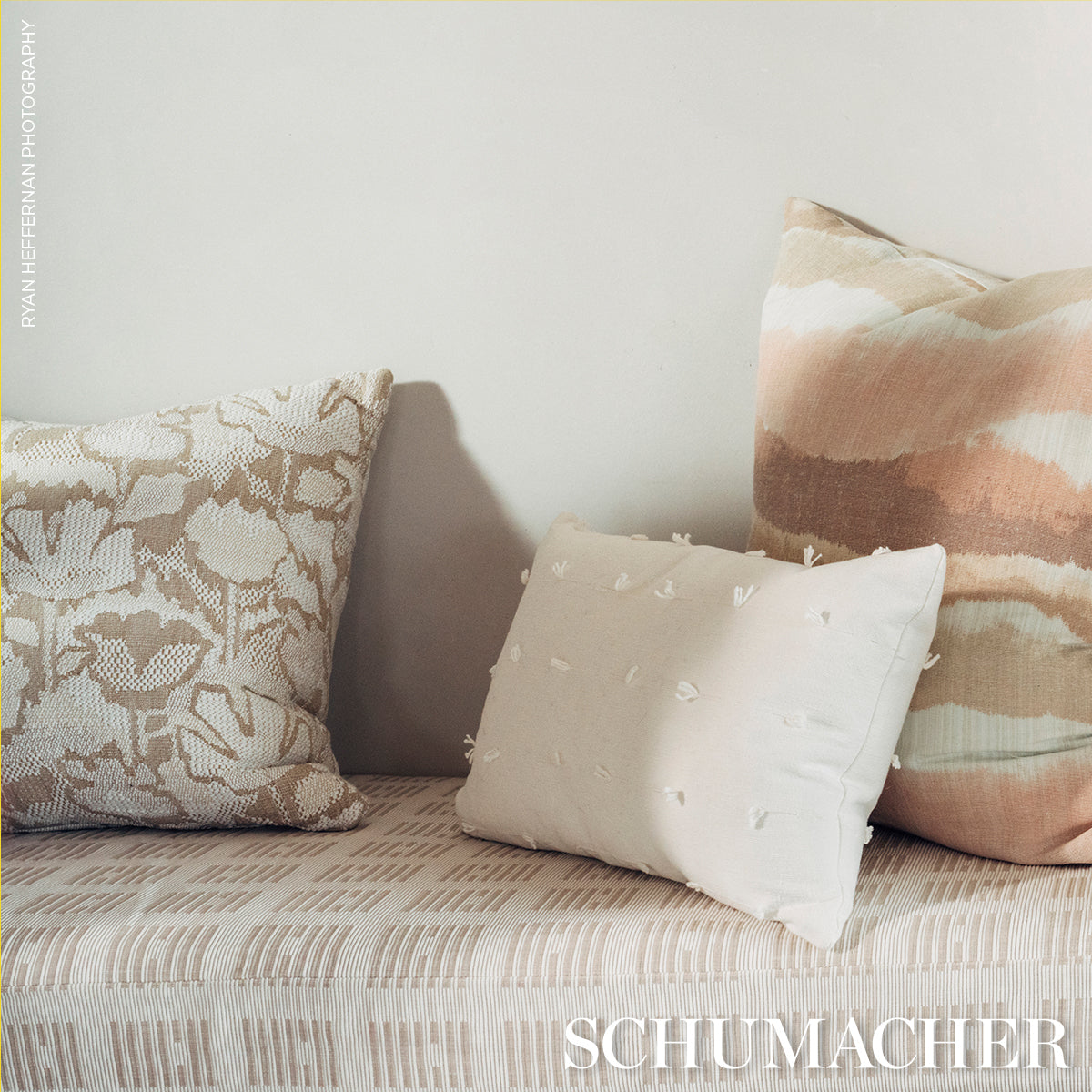 Chandler Warp Print Pillow | Sienna