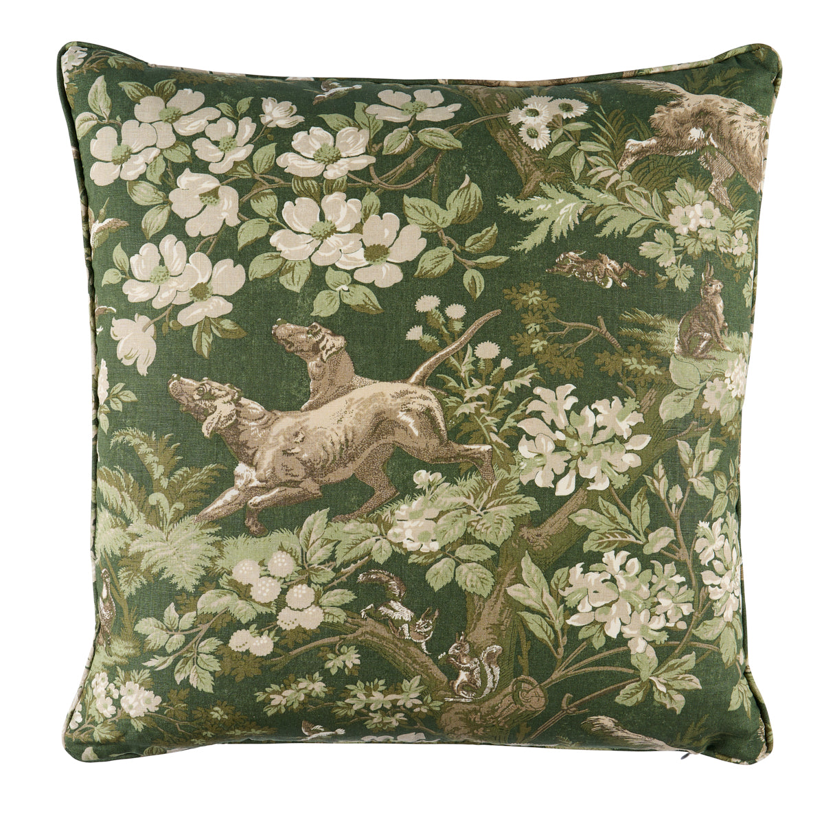 Hound Meadow Pillow | Forest