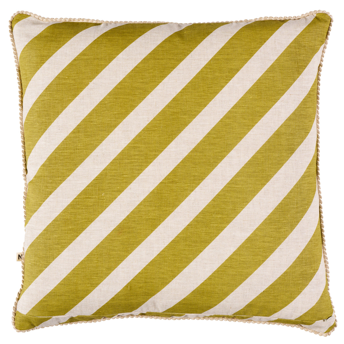 Dina Stripe 20" Pillow | Khaki