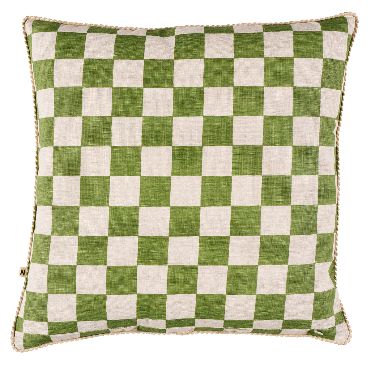 Small Checkers 20" Pillow | Thyme