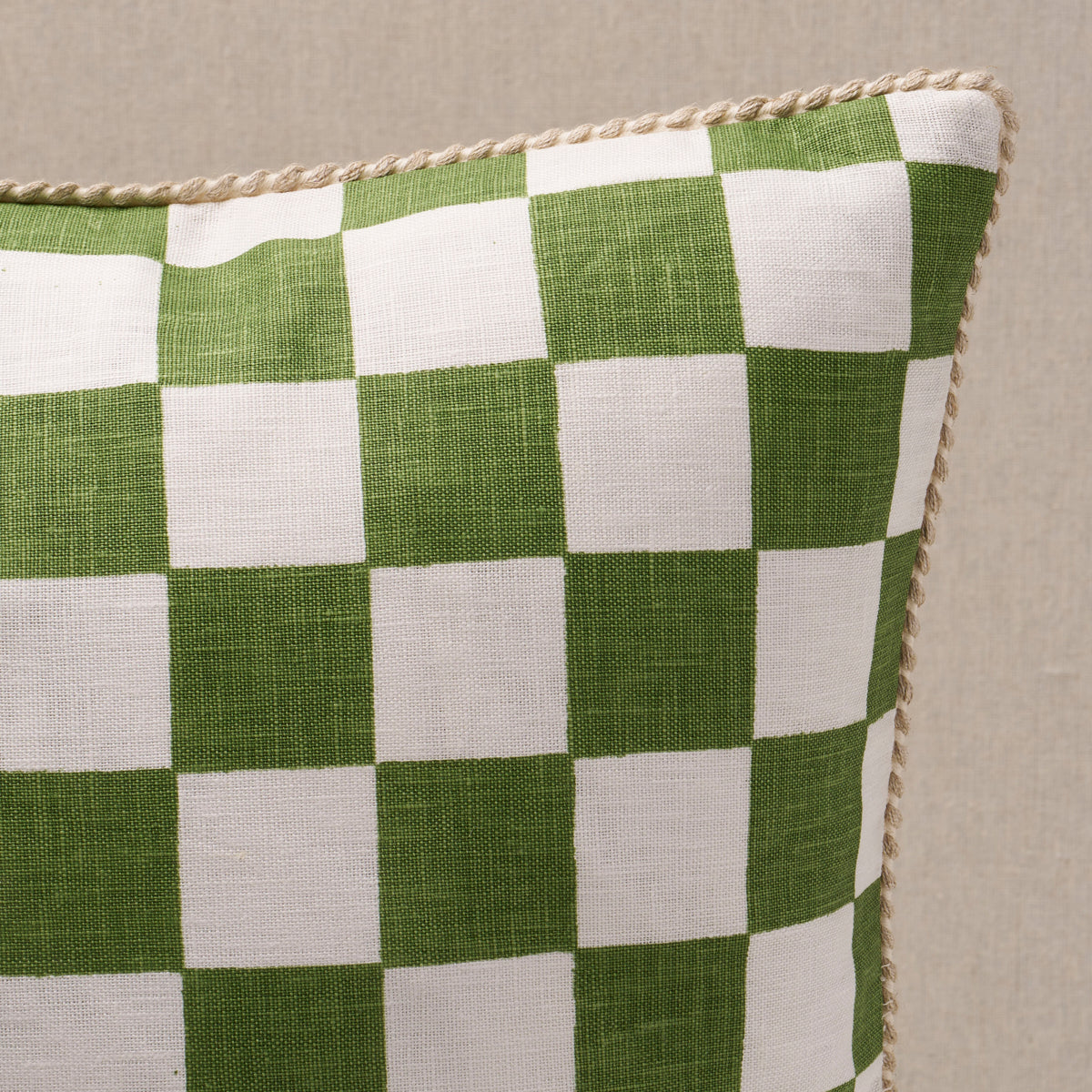 Small Checkers 20" Pillow | Thyme