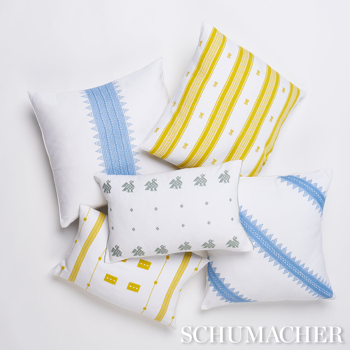 Bandera Lumbar Pillow | Saffron