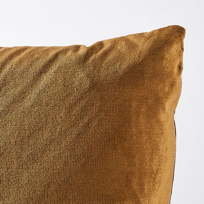 Venetian Silk Velvet Pillow | Mink