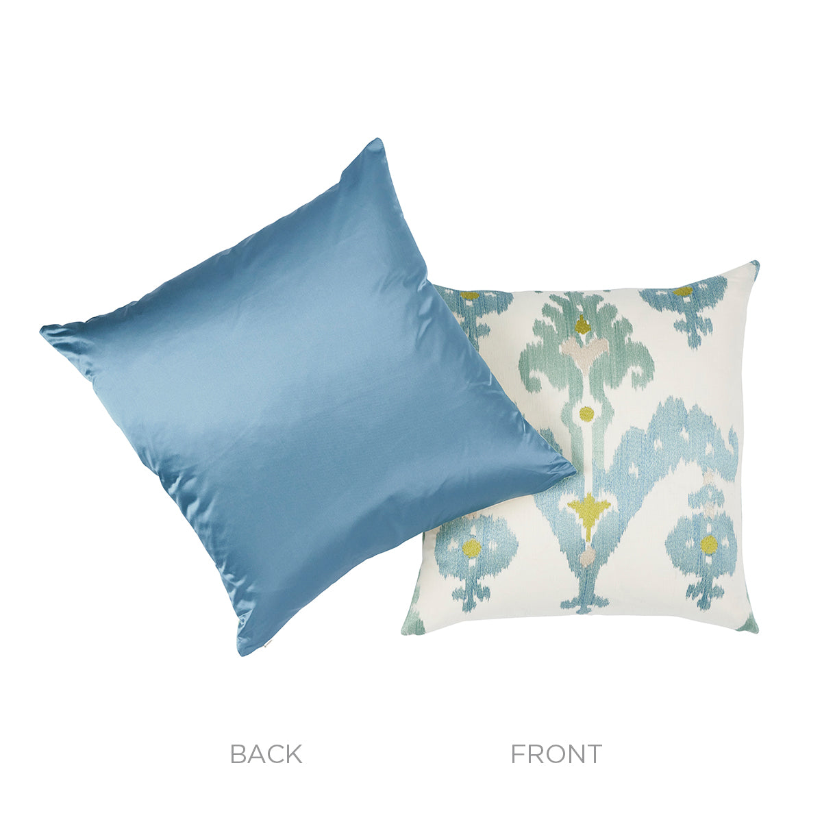 Raja Embroidery Pillow | Sky