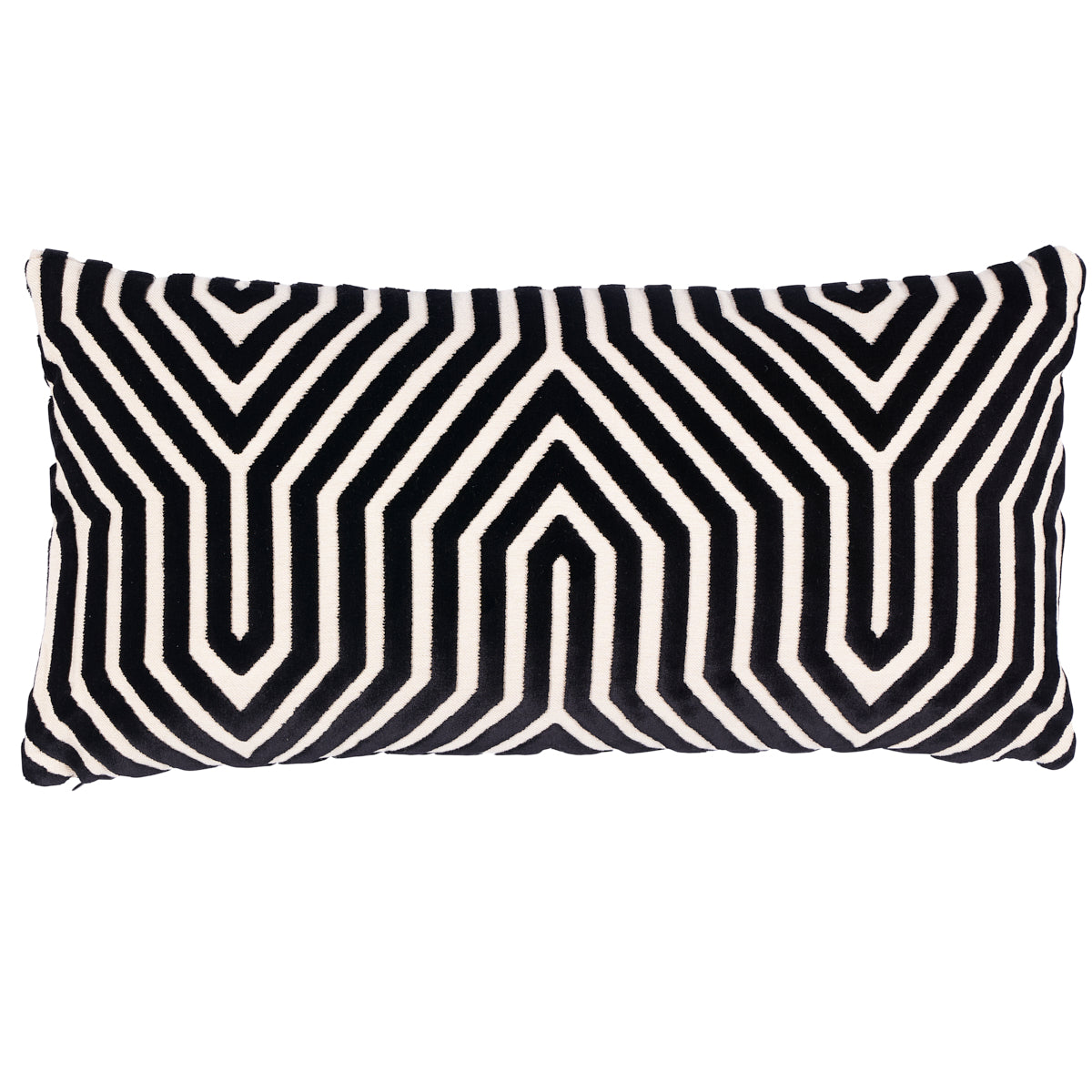 Vanderbilt Velvet Pillow | Noir