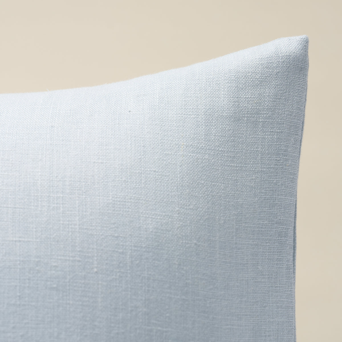 Lange Glazed Linen Pillow | Ciel