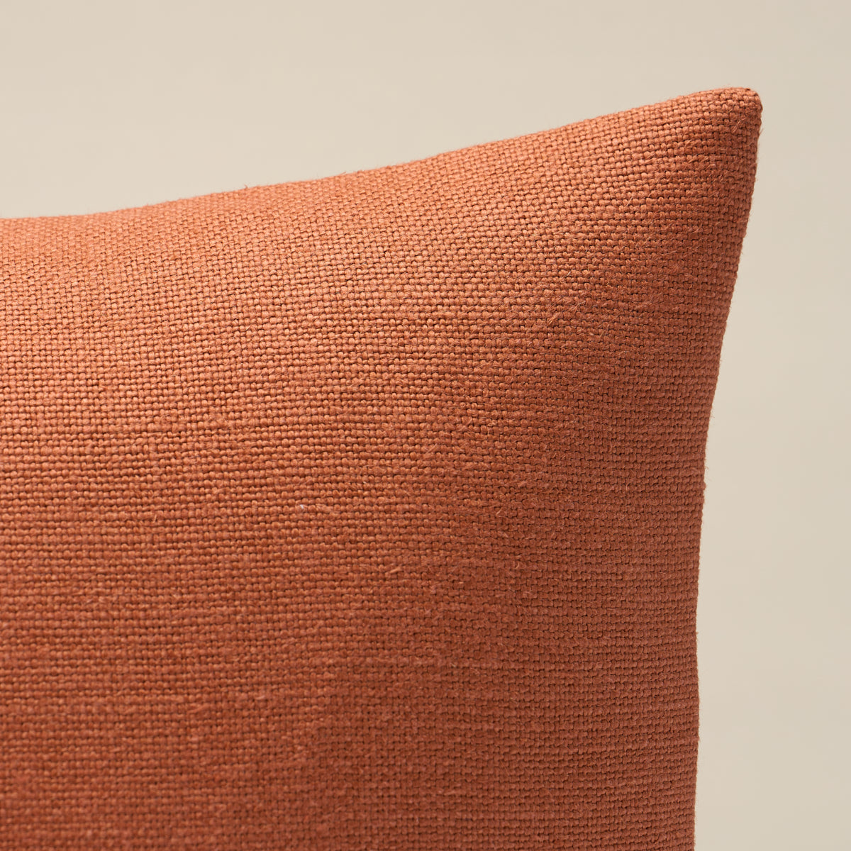 Piet Performance Linen Pillow | Ginger