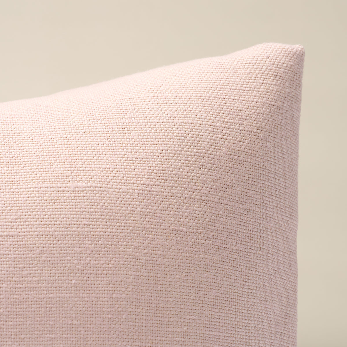 Piet Performance Linen Pillow | Rose Quartz