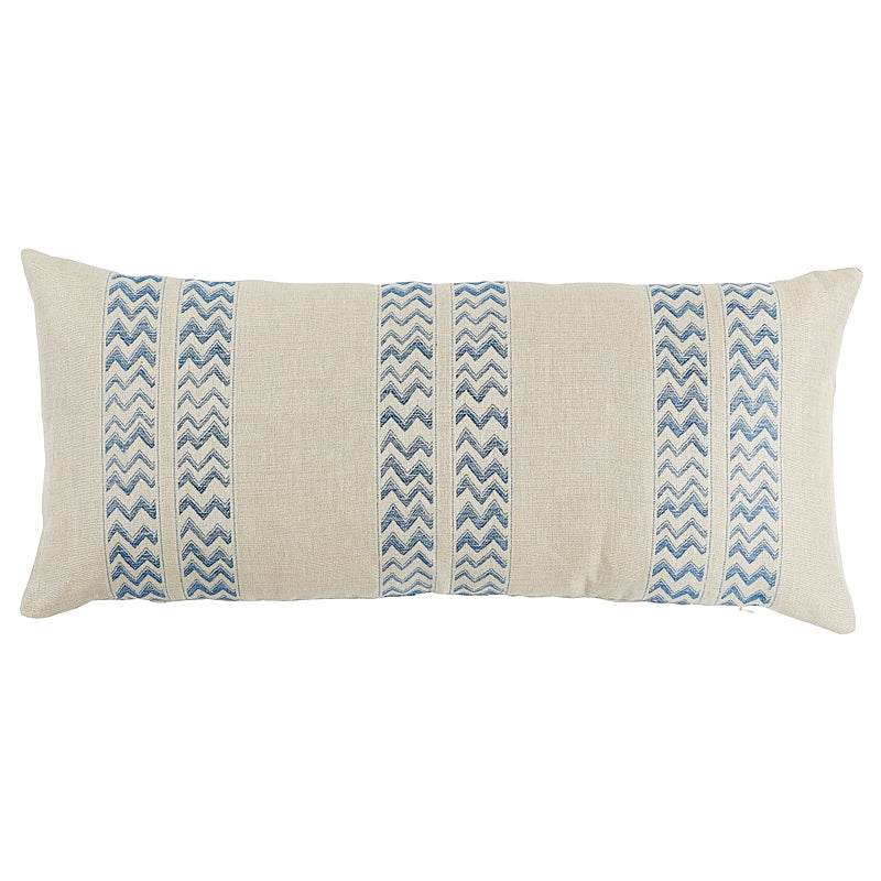 Kudu Stripe Pillow | Blue