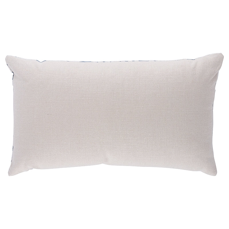 Castanet Embroidery Pillow | Chambray