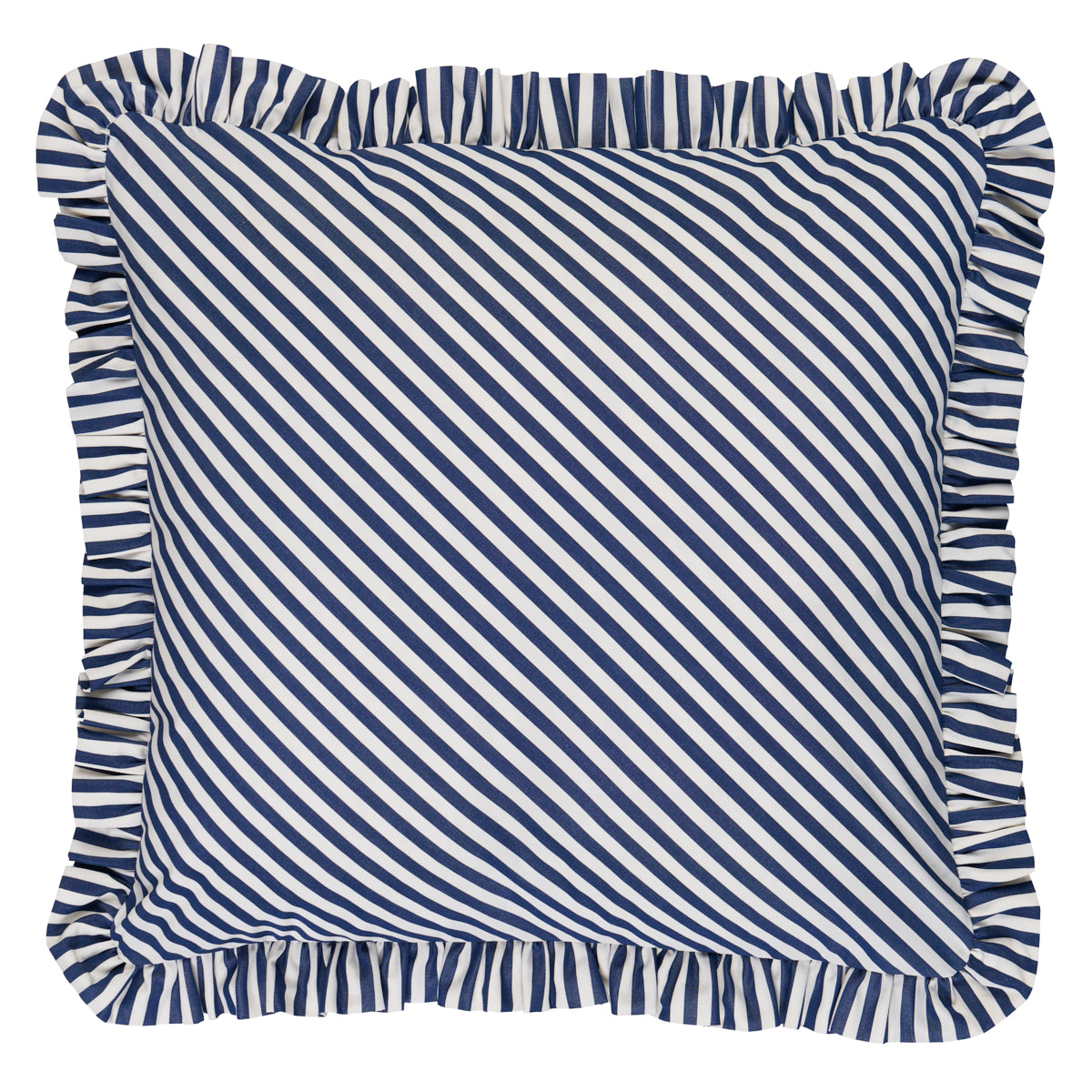 Brigitte Stripe Pillow | Navy