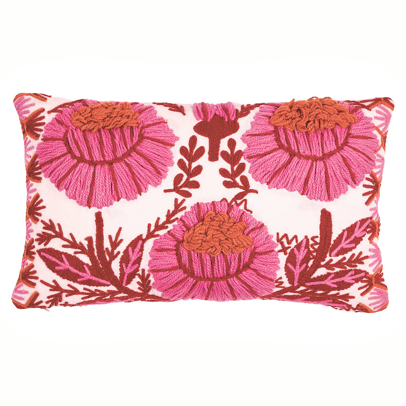Marguerite Embroidery Pillow B | Blossom
