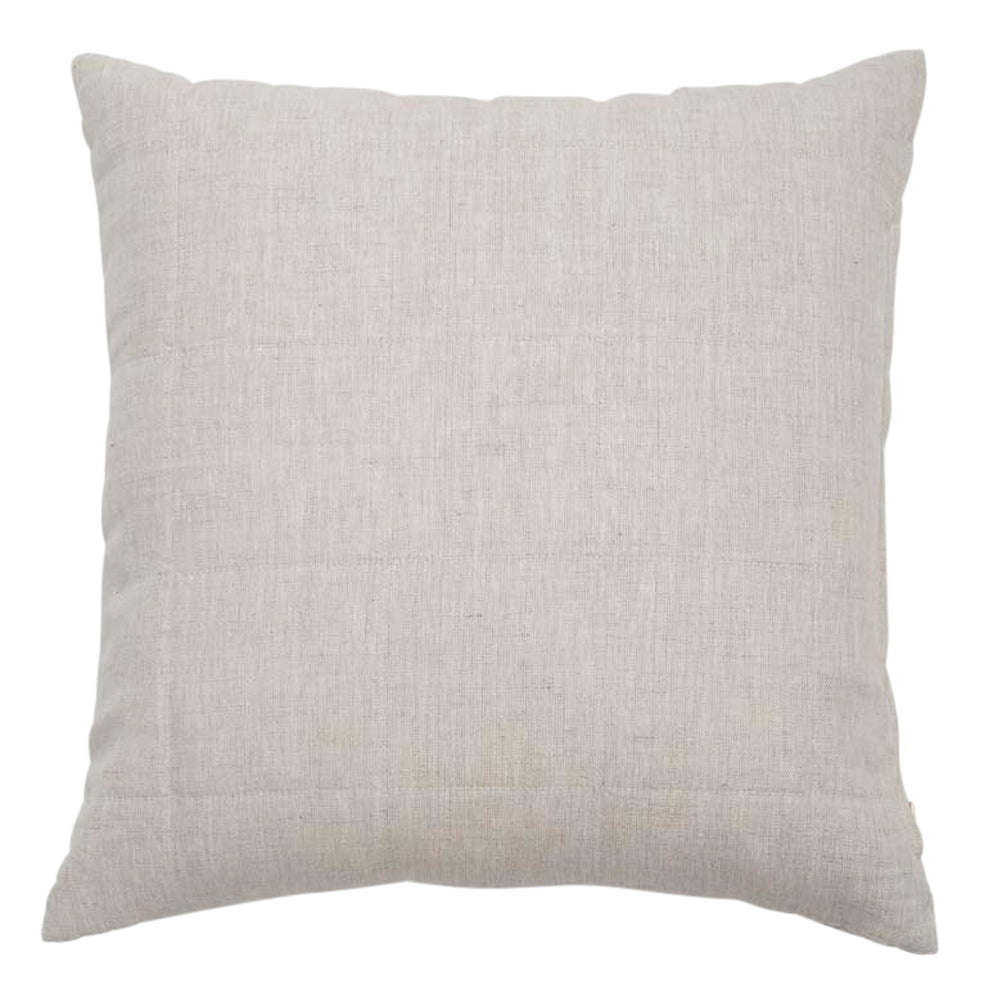 Overlapping Triangles Pillow | Black & White