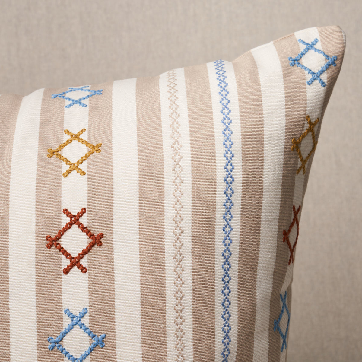 Rhodes Stripe Pillow | Neutral