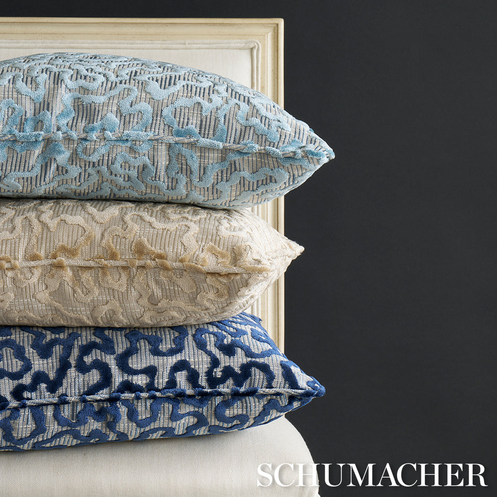 Janis Velvet Pillow | Moonstone