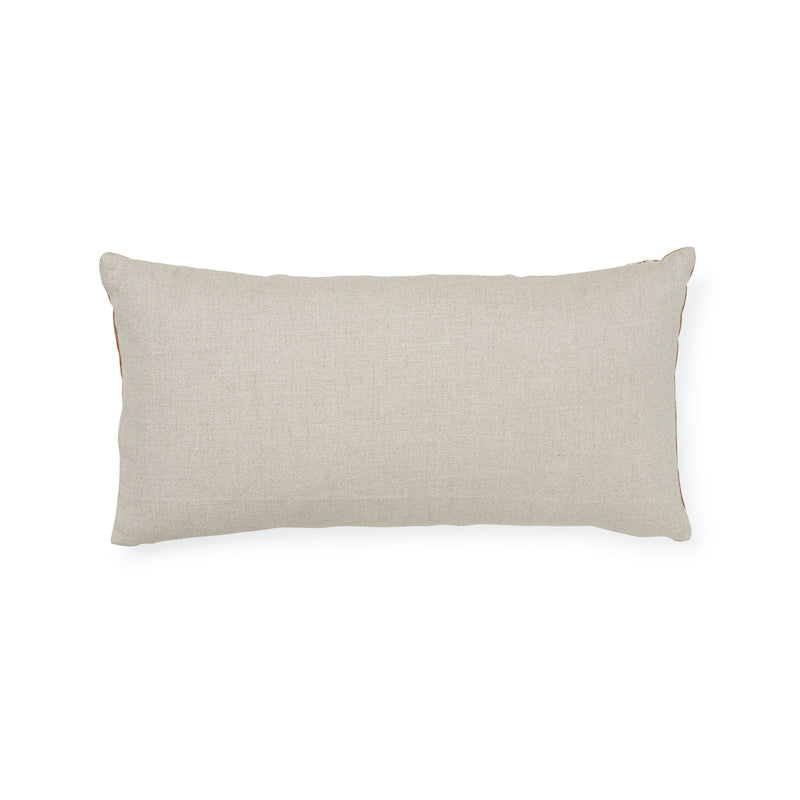 Wentworth Embroidery Pillow | Rust