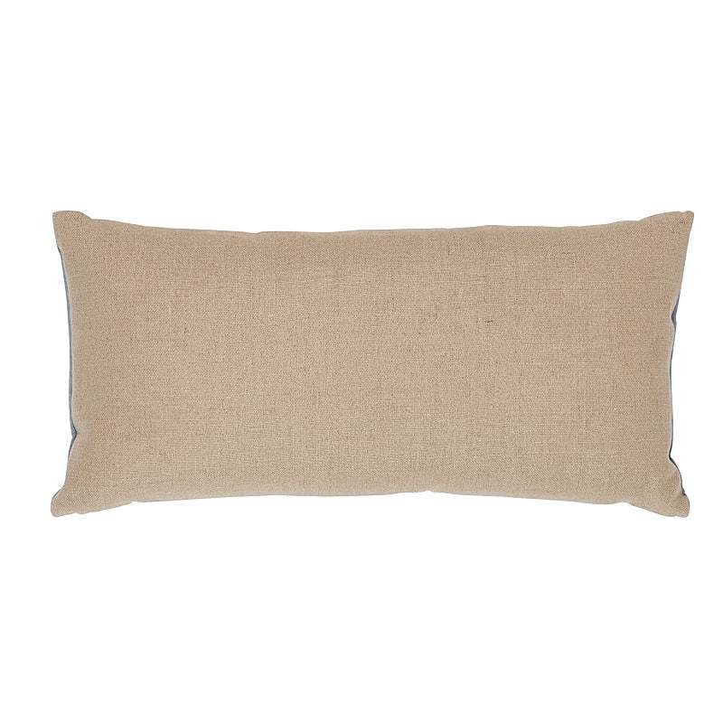 Wentworth Embroidery Pillow | Chambray